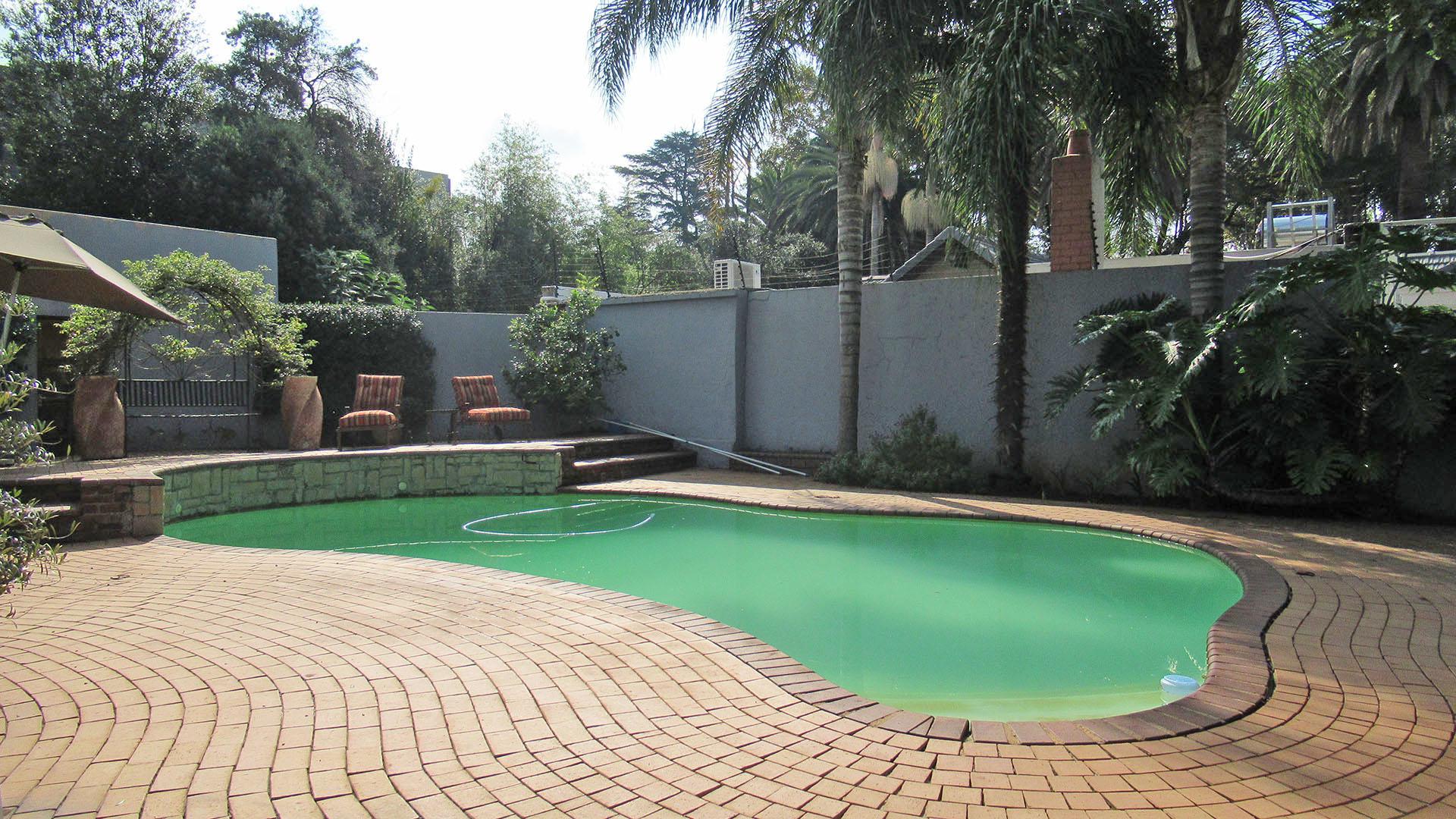 Backyard of property in Oaklands - JHB