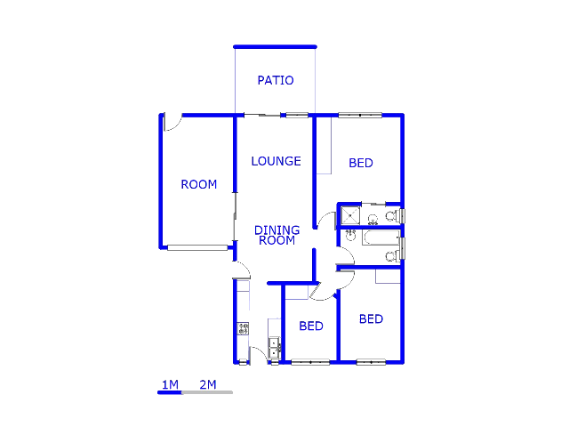 Ground Floor - 106m2 of property for sale in La Montagne