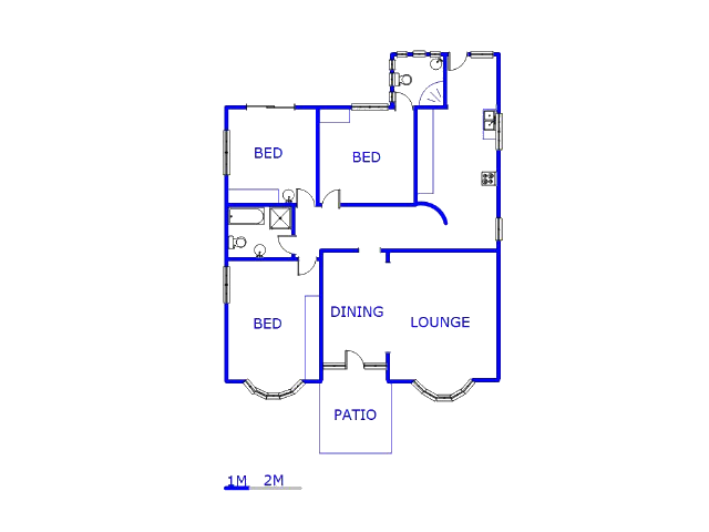 Ground Floor - 153m2 of property for sale in Kensington - JHB