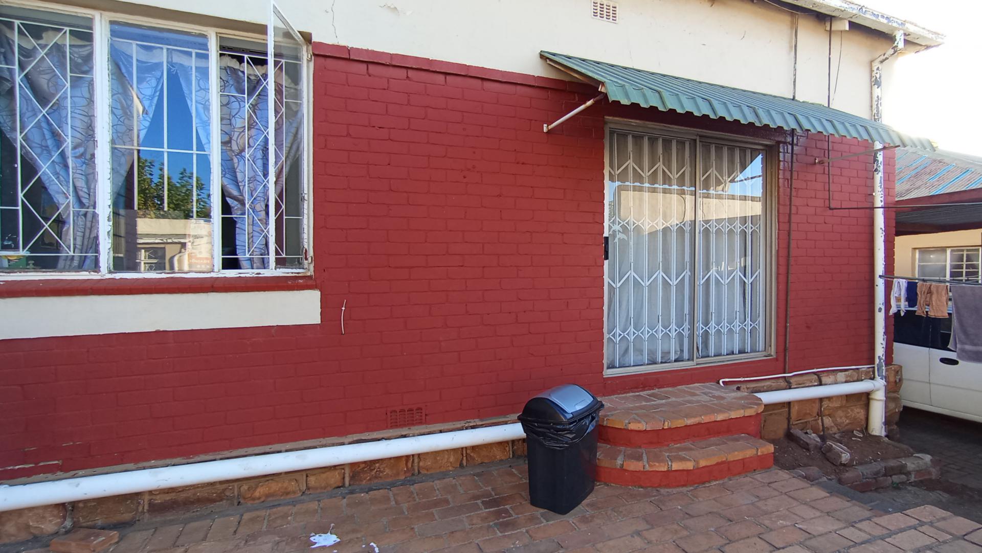 Backyard of property in Kensington - JHB