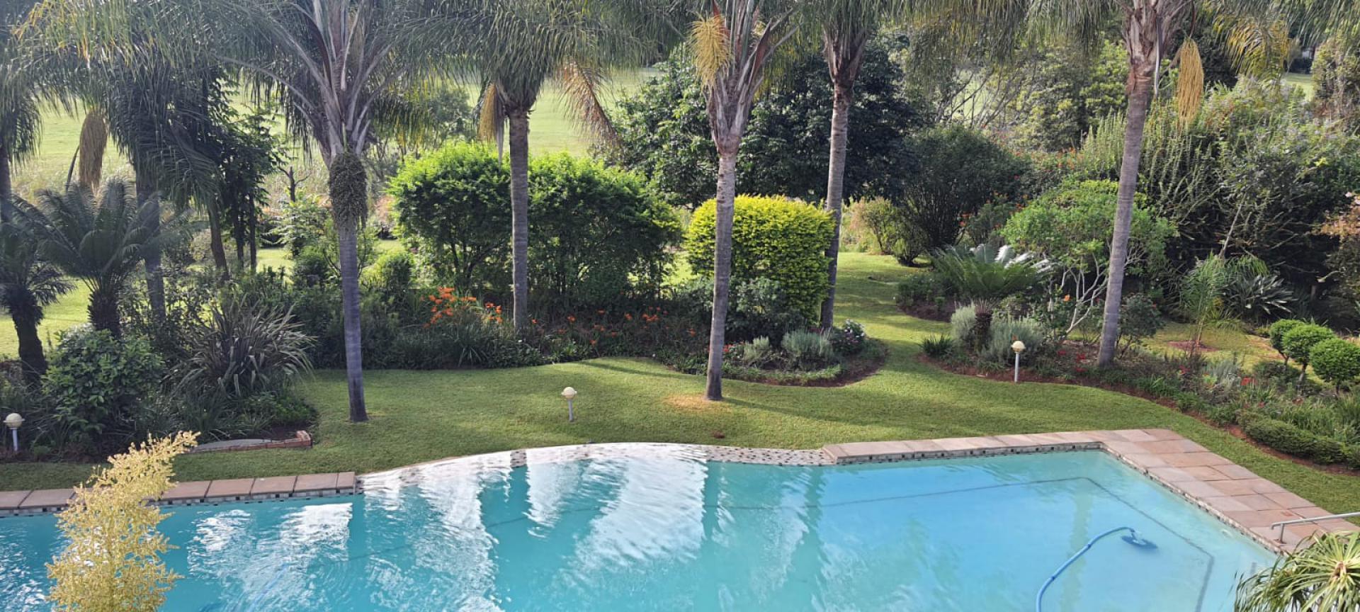 Backyard of property in Nelspruit Central