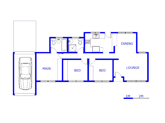 Ground Floor - 98m2 of property for sale in Jabulani