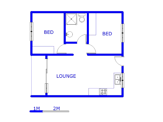 2nd Floor - 49m2 of property for sale in Zwartkoppies