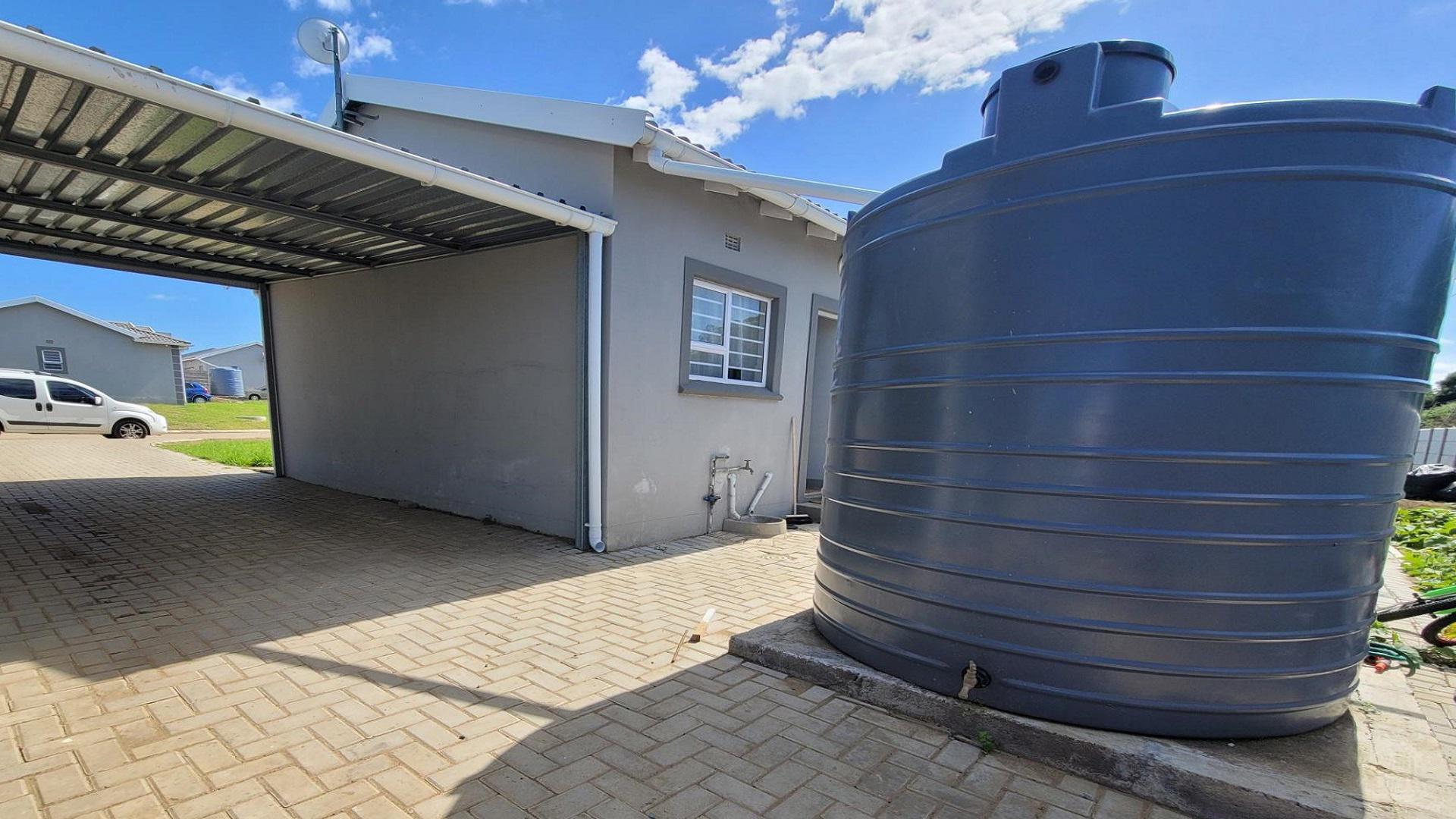 Backyard of property in Gonubie