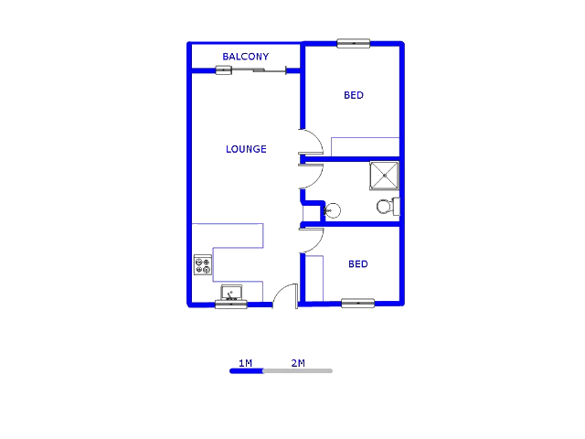 1st Floor - 55m2 of property for sale in Table View