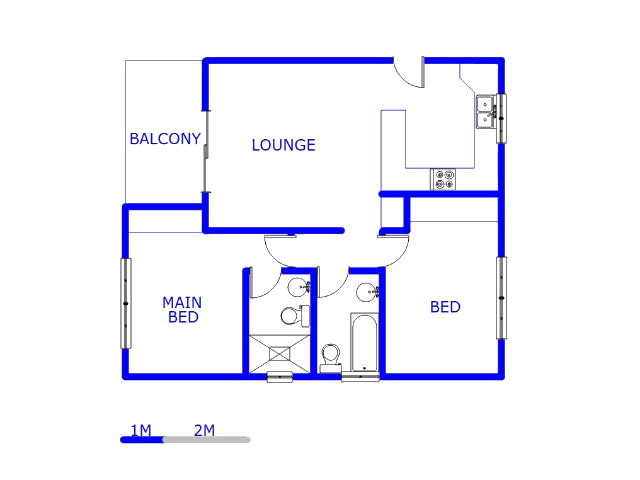 1st Floor - 74m2 of property for sale in Honeydew