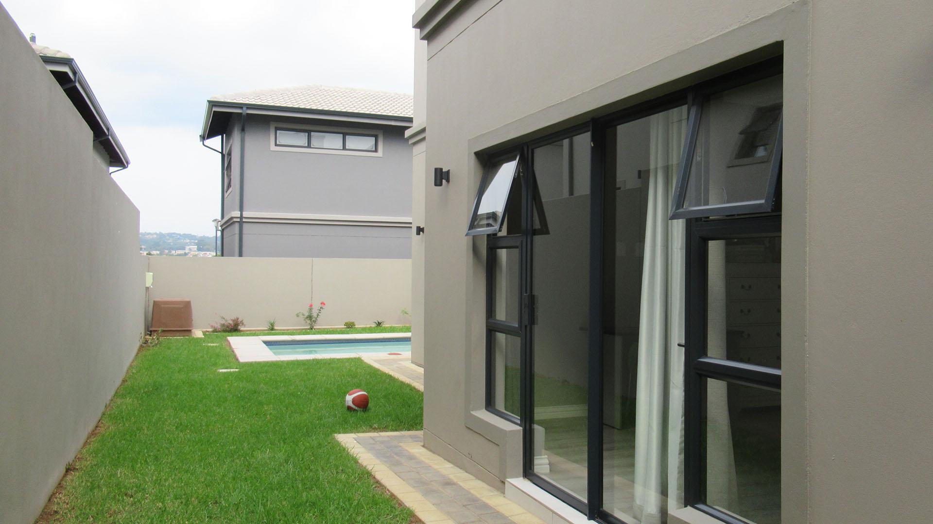 Backyard of property in Olivedale