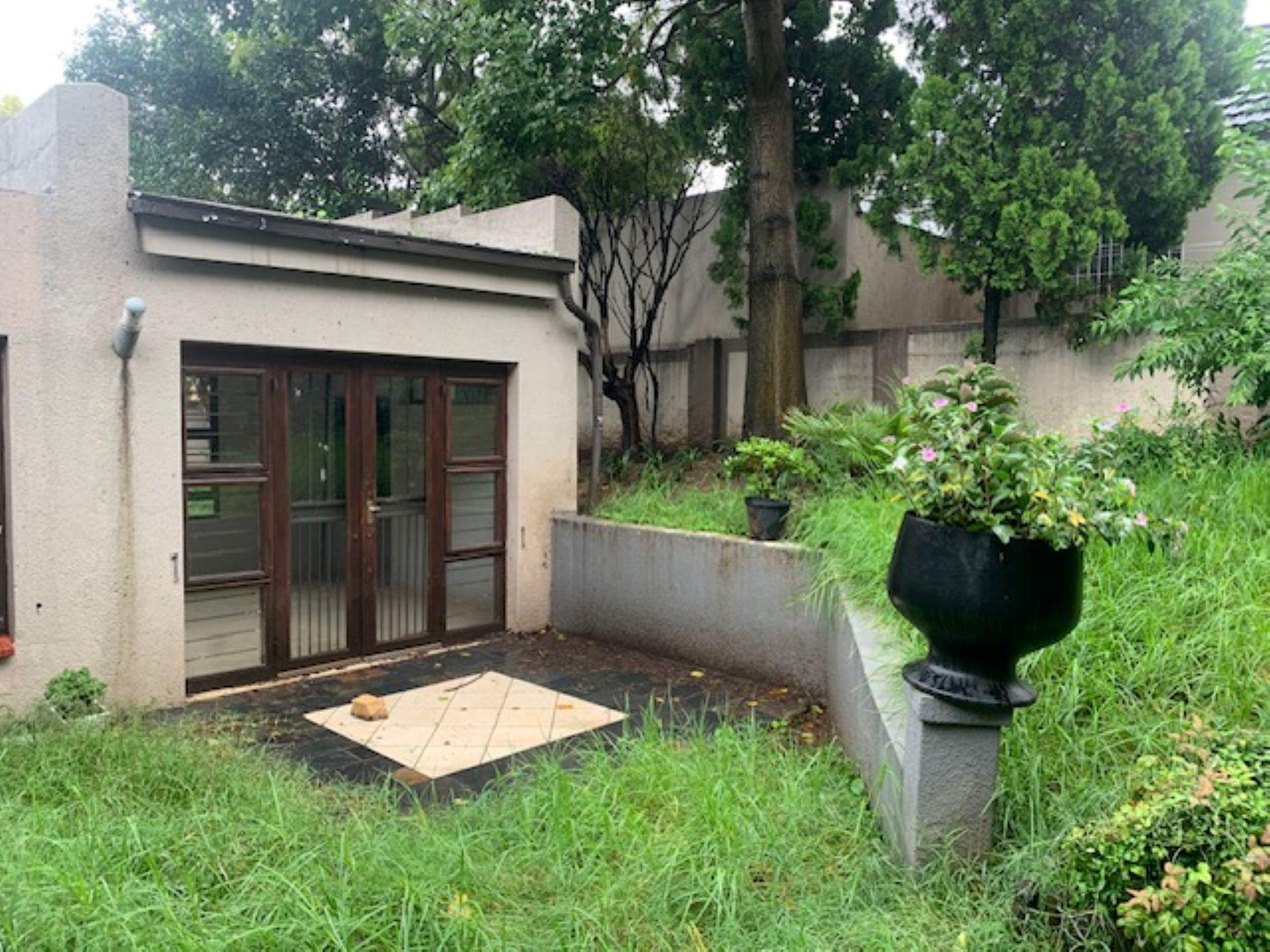 Backyard of property in Douglasdale