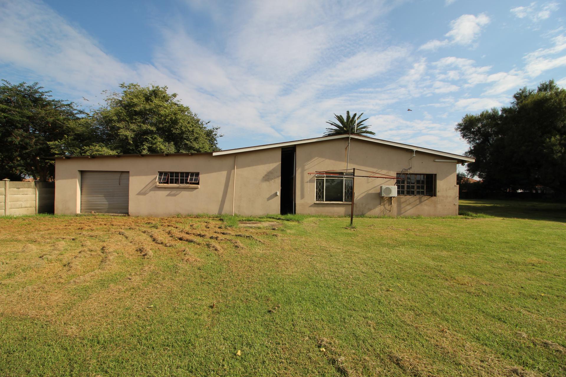 Backyard of property in Meyerton