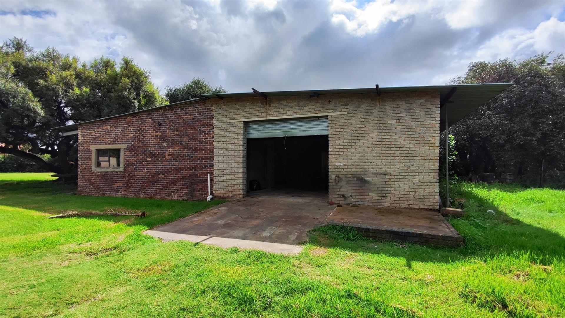 Backyard of property in Meyerton