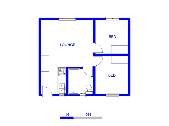 Ground Floor - 41m2 of property for sale in Scottsdene