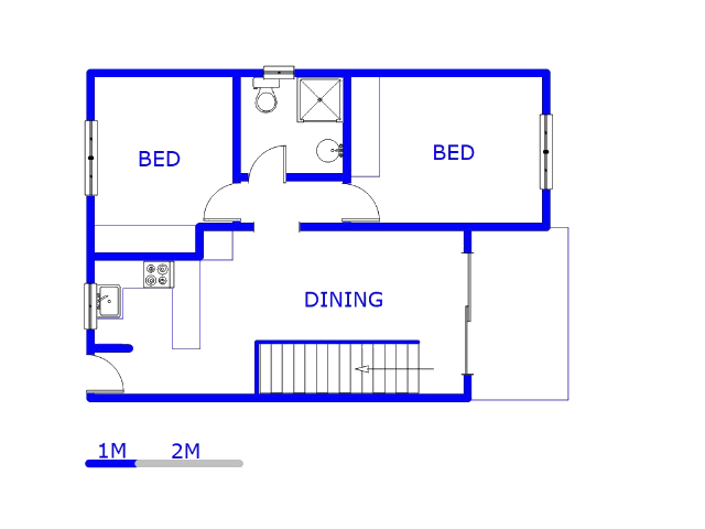 Ground Floor - 63m2 of property for sale in Lone Hill