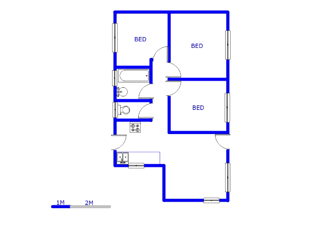 Ground Floor - 61m2 of property for sale in Sky City
