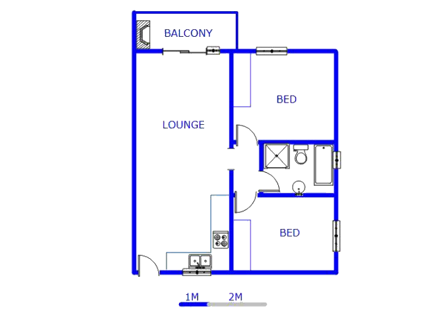 1st Floor - 65m2 of property for sale in Gordons Bay