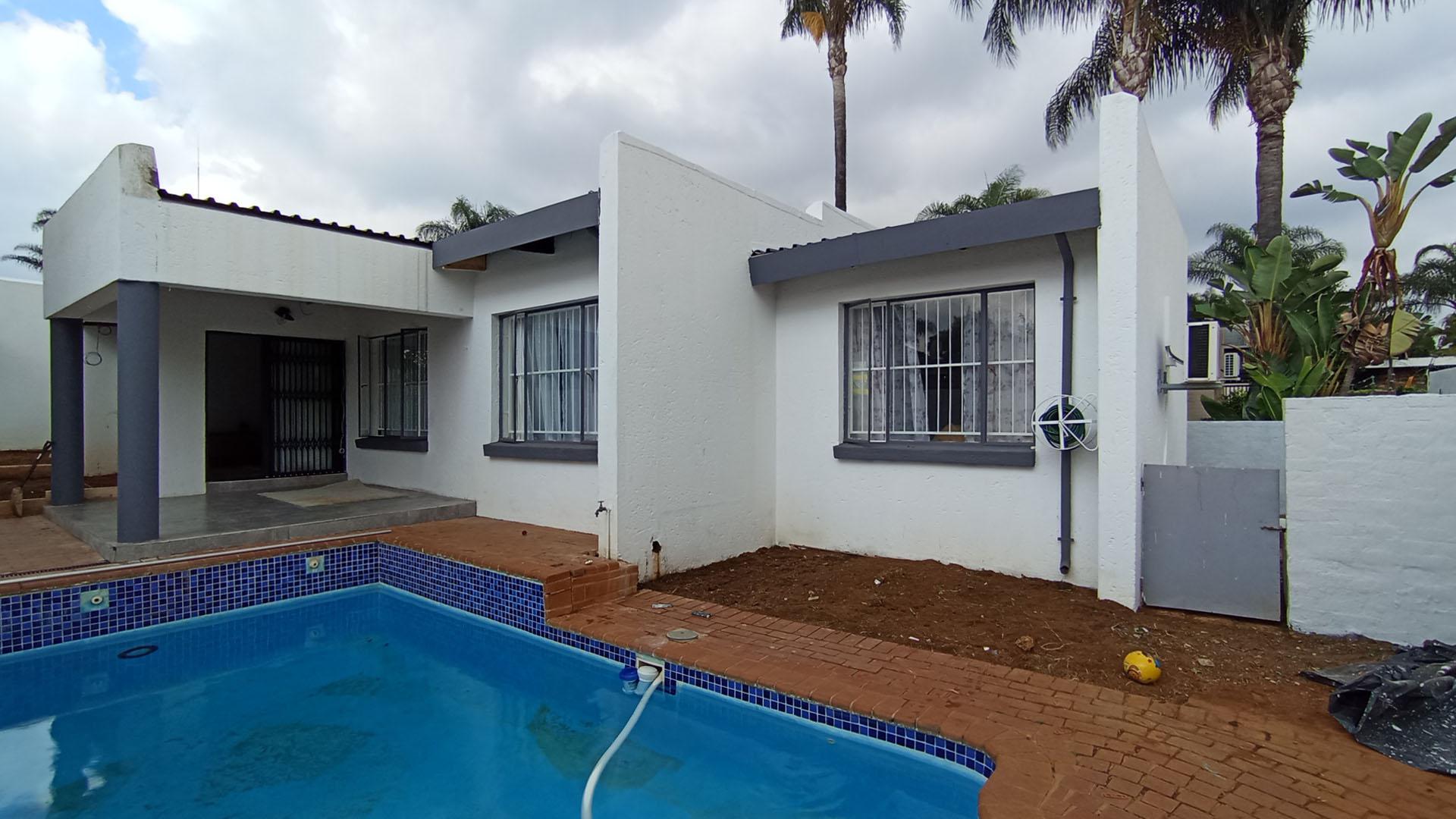 Backyard of property in Faerie Glen