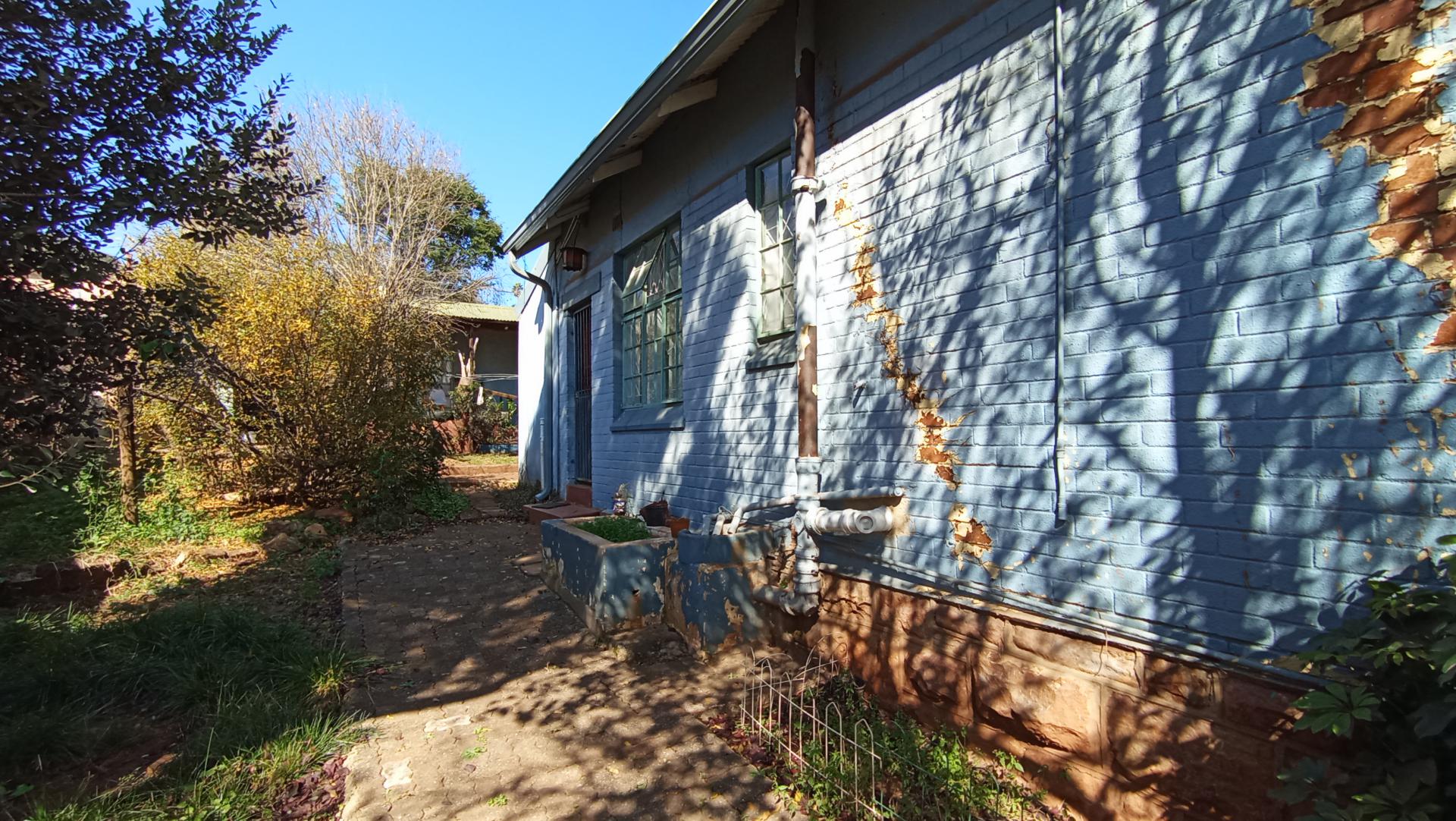 Backyard of property in Kensington - JHB