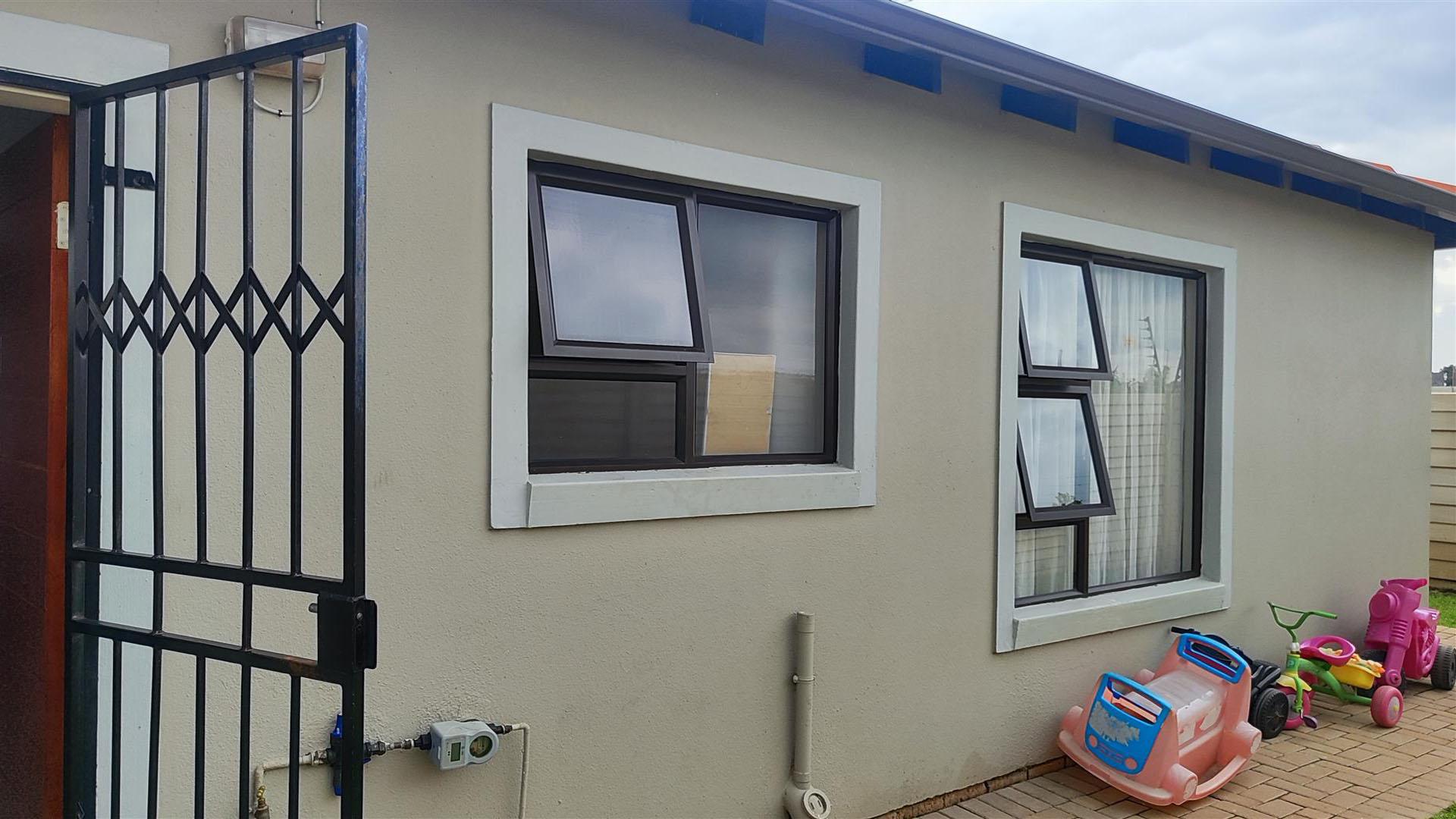 Backyard of property in Alliance