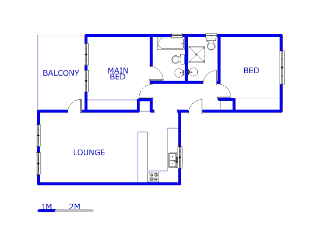1st Floor - 97m2 of property for sale in Melville