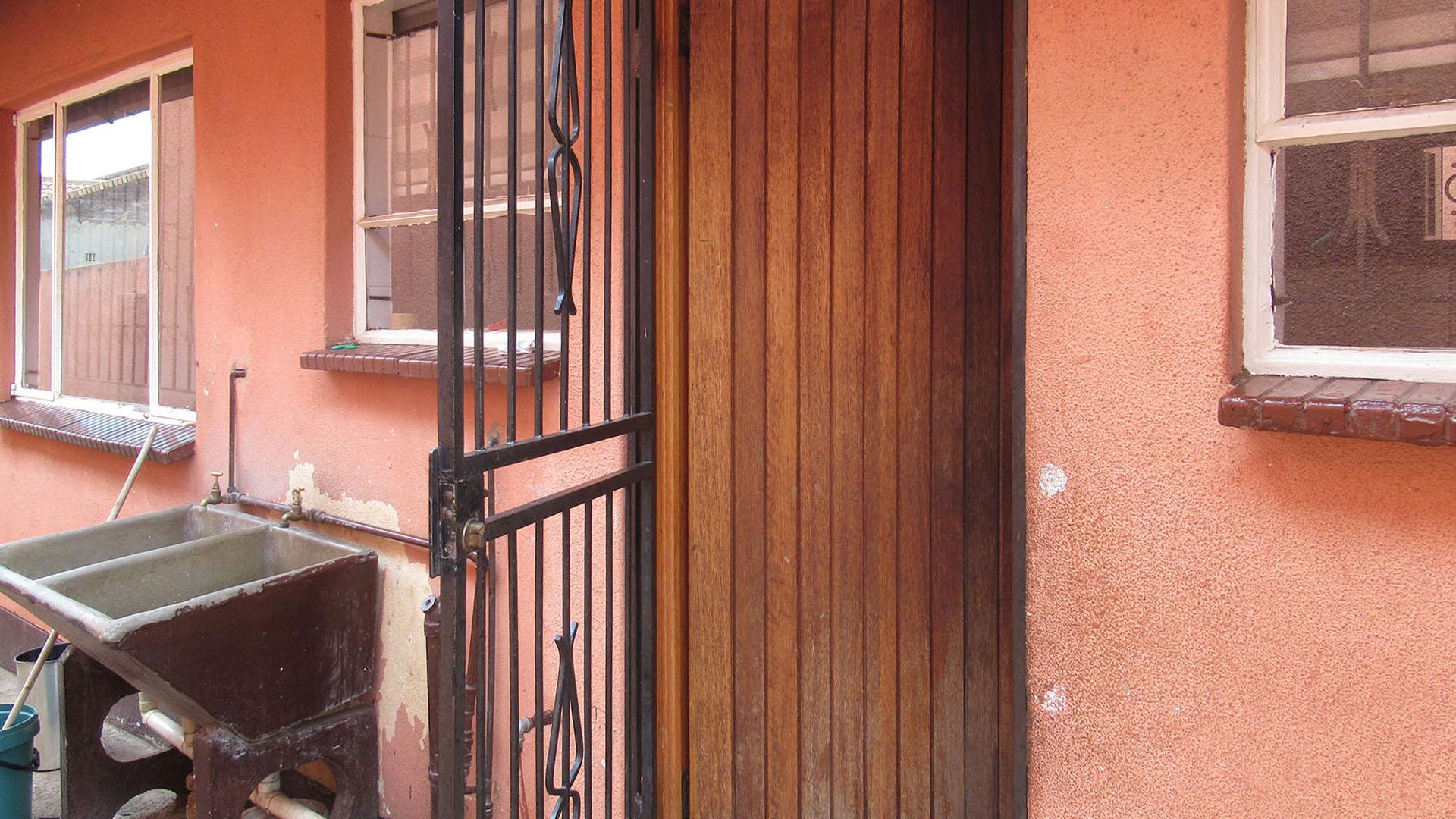 Backyard of property in Protea South