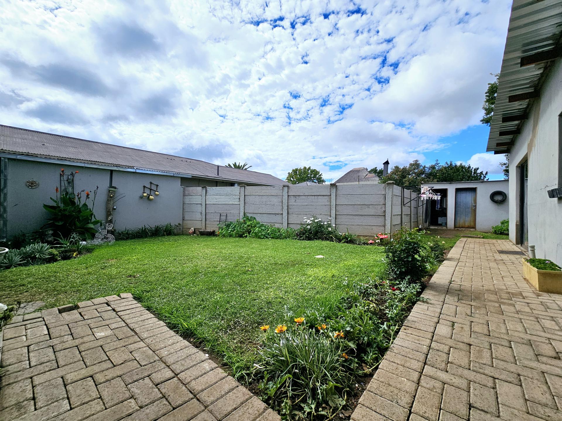 Backyard of property in Hospitaalpark