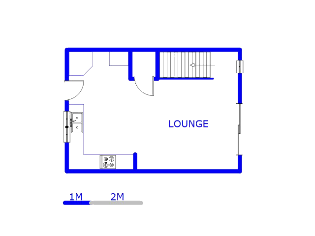 Floor plan of the property in Sonneglans