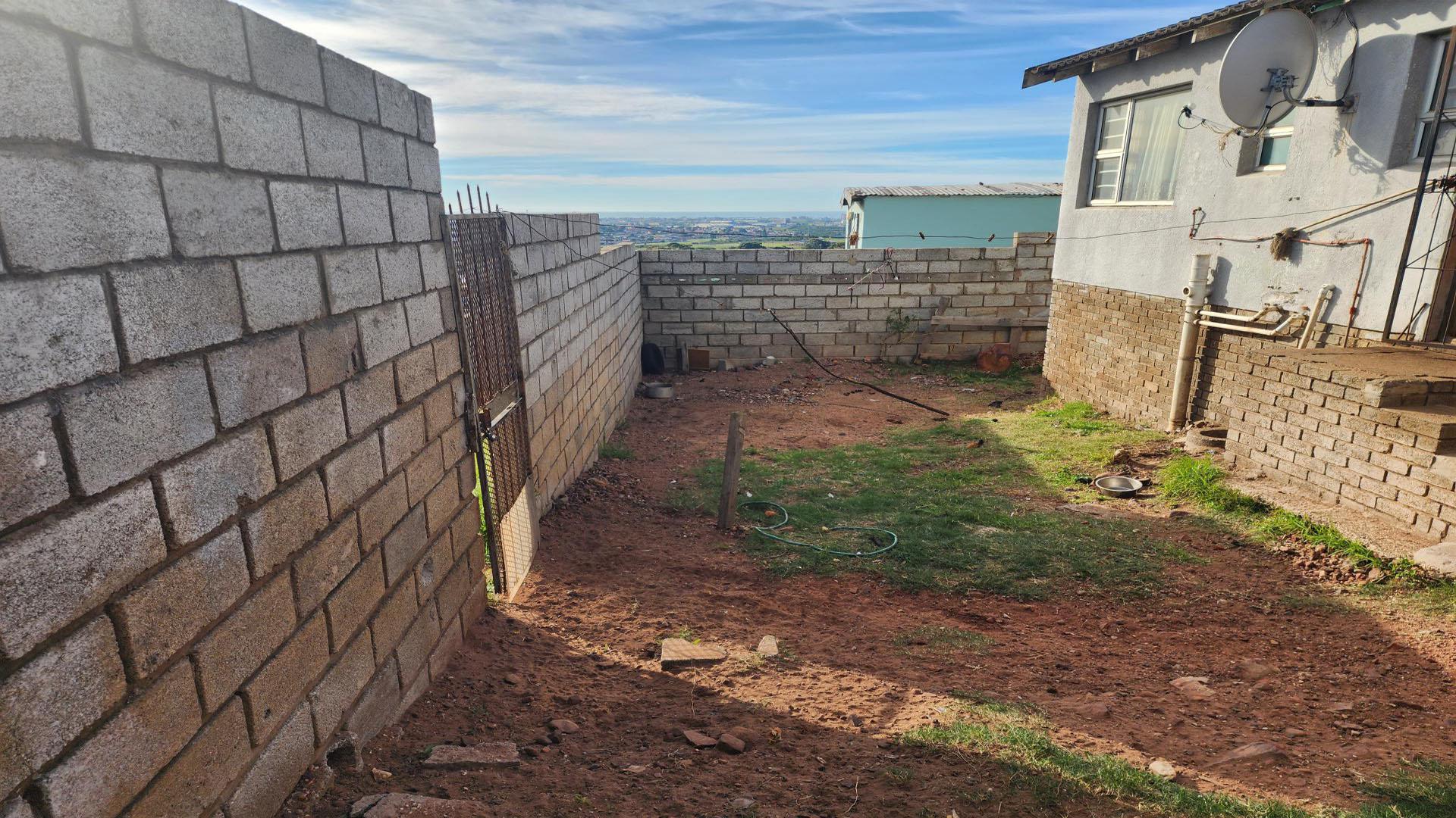 Backyard of property in Gelvandale