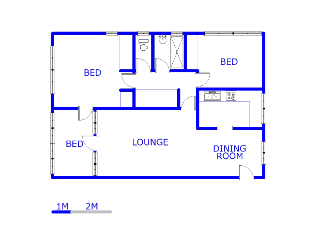 Ground Floor - 91m2 of property for sale in Sunnyside