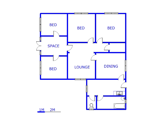 Ground Floor - 128m2 of property for sale in Rensburg