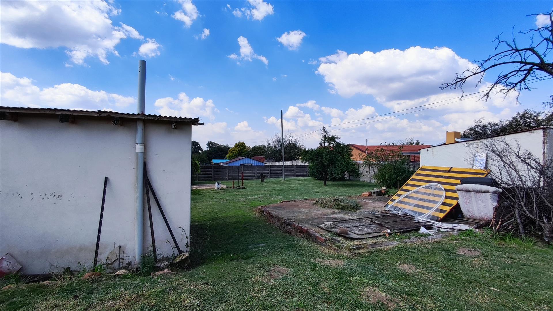 Backyard of property in Rensburg