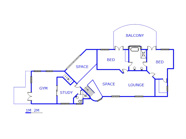 1st Floor - 237m2 of property for sale in Maroeladal