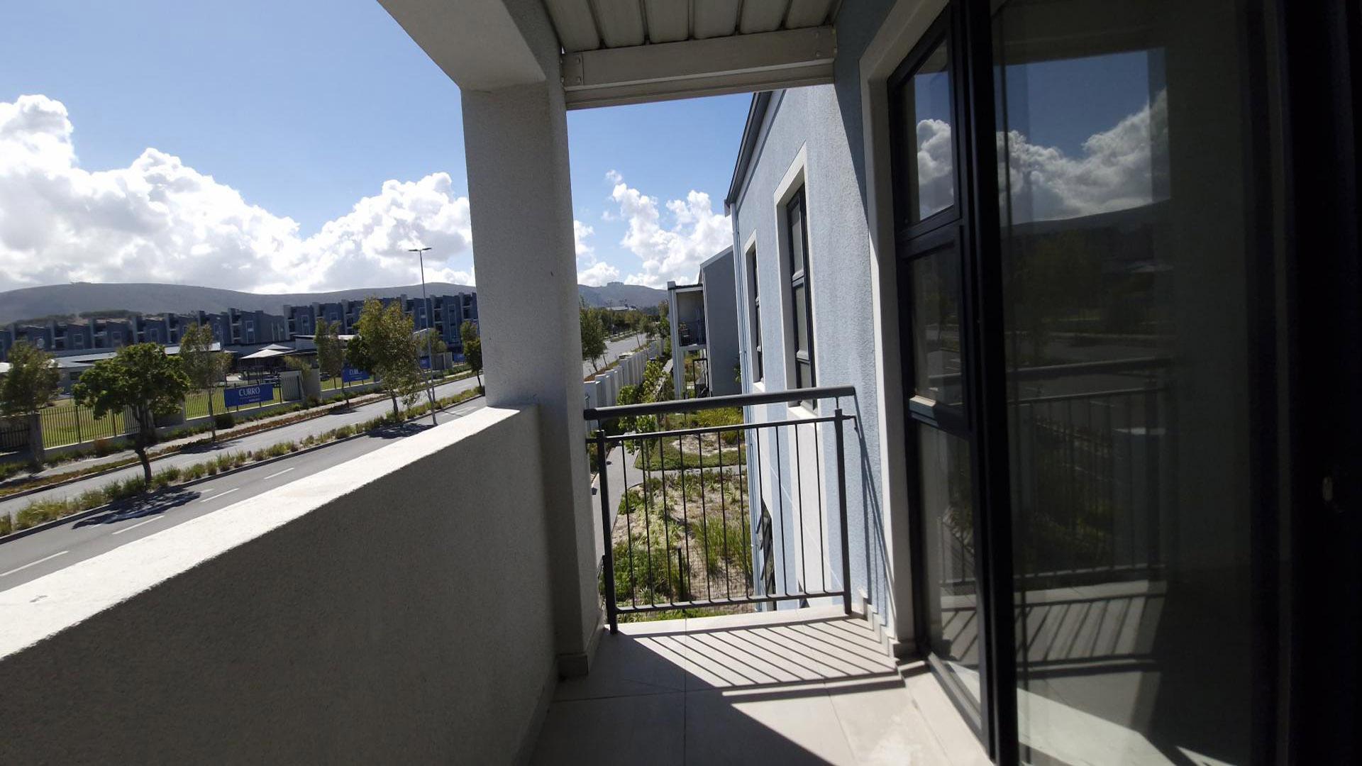 Balcony of property in Burgundy Estate