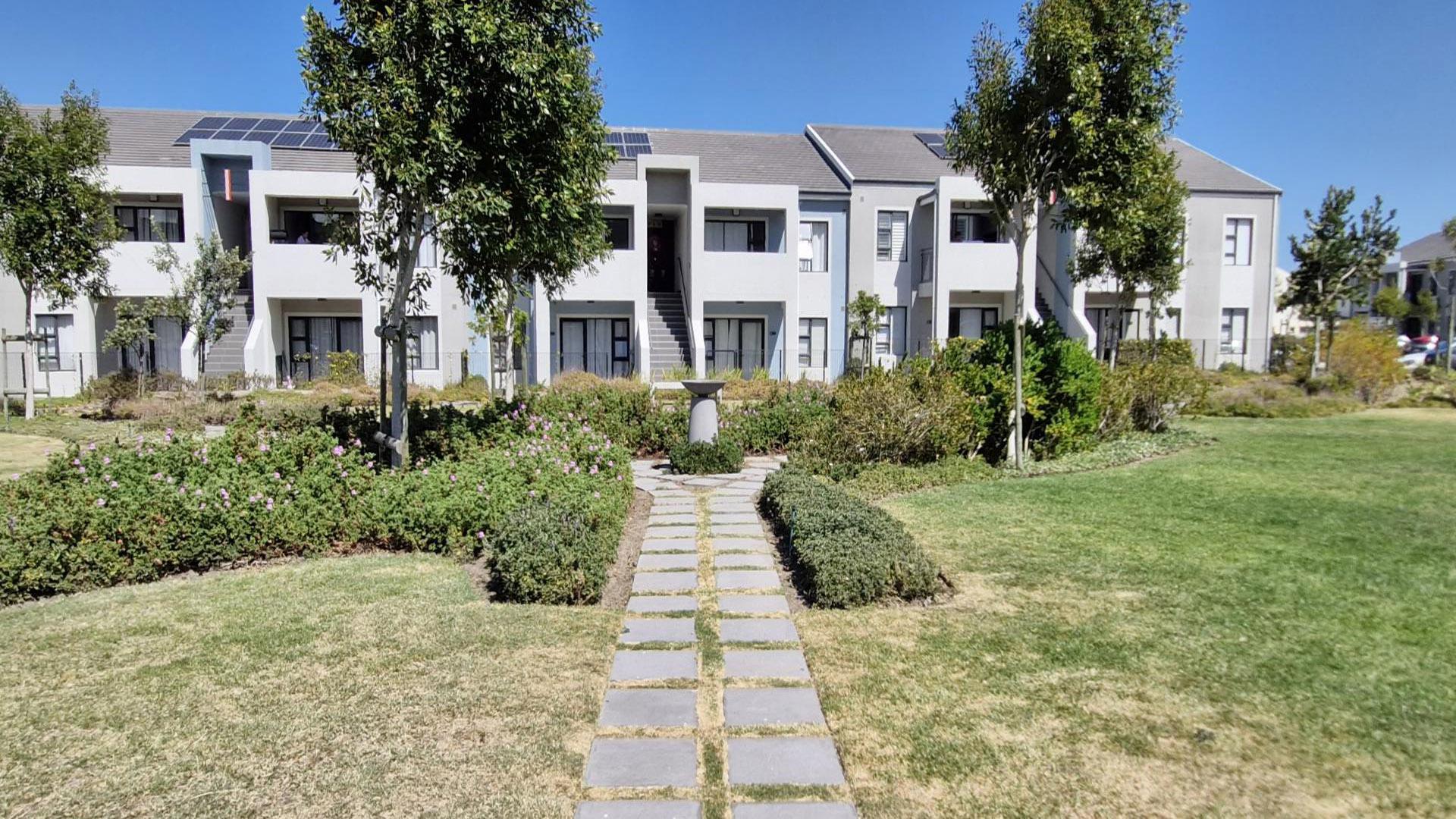 Backyard of property in Burgundy Estate