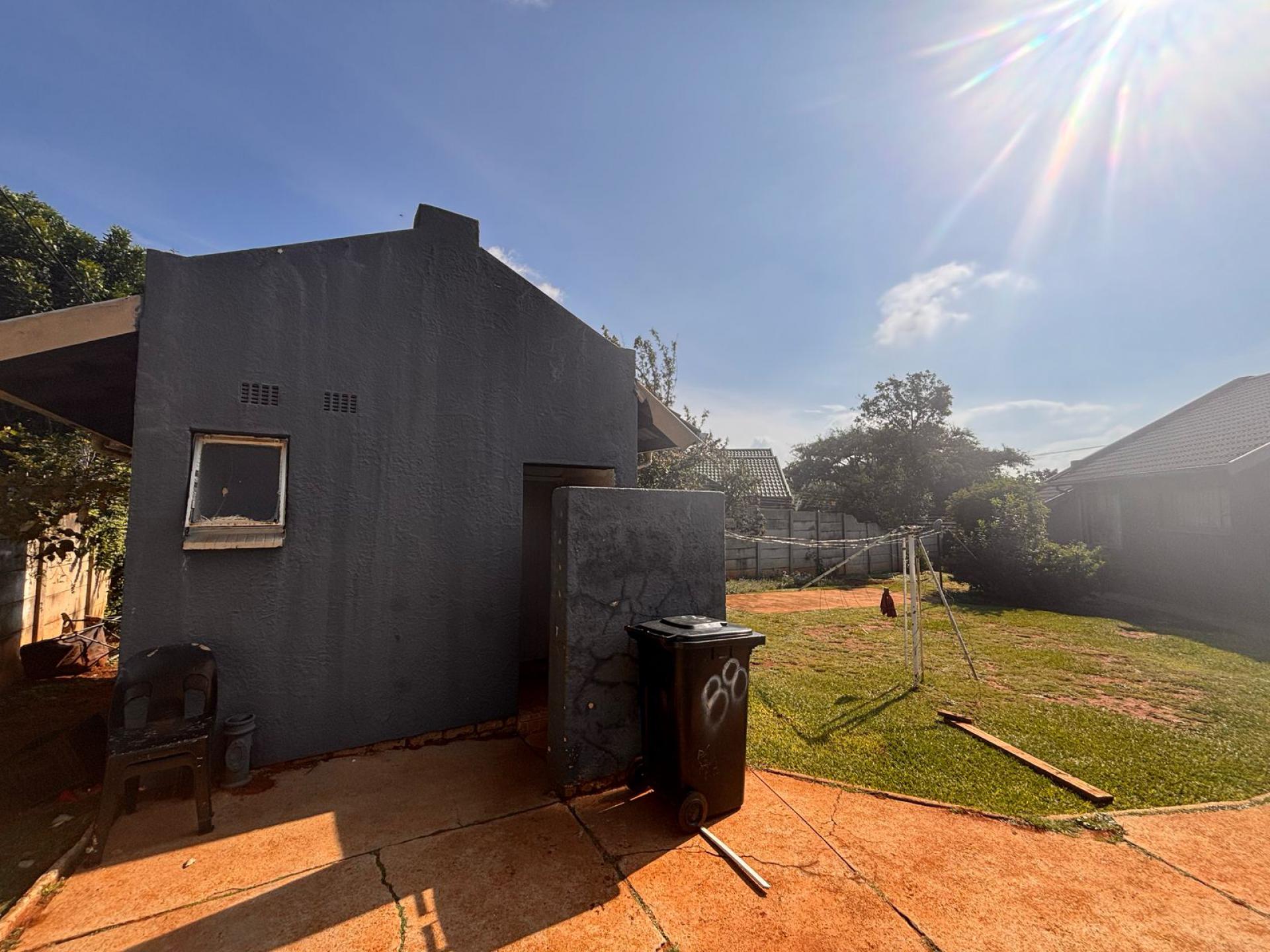 Backyard of property in Greenhills