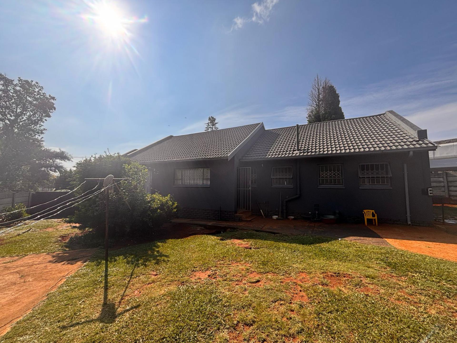 Backyard of property in Greenhills