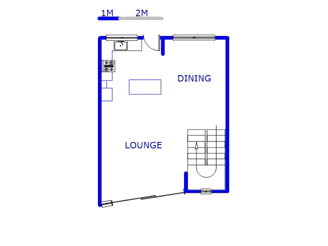 Floor plan of the property in Farrarmere