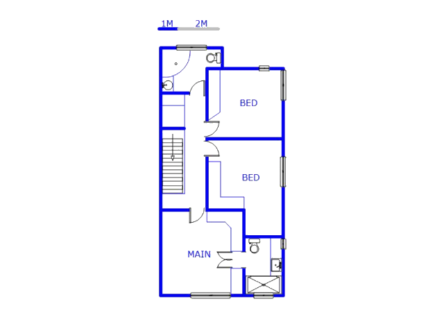 1st Floor - 89m2 of property for sale in Reservoir Hills KZN