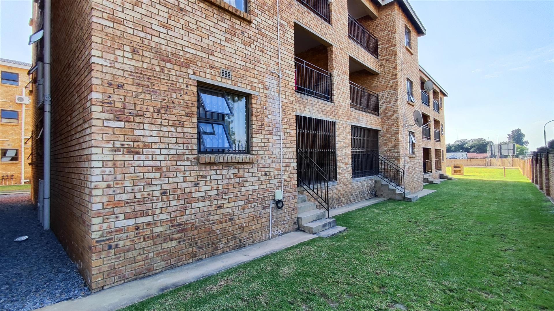 Backyard of property in Albertsdal