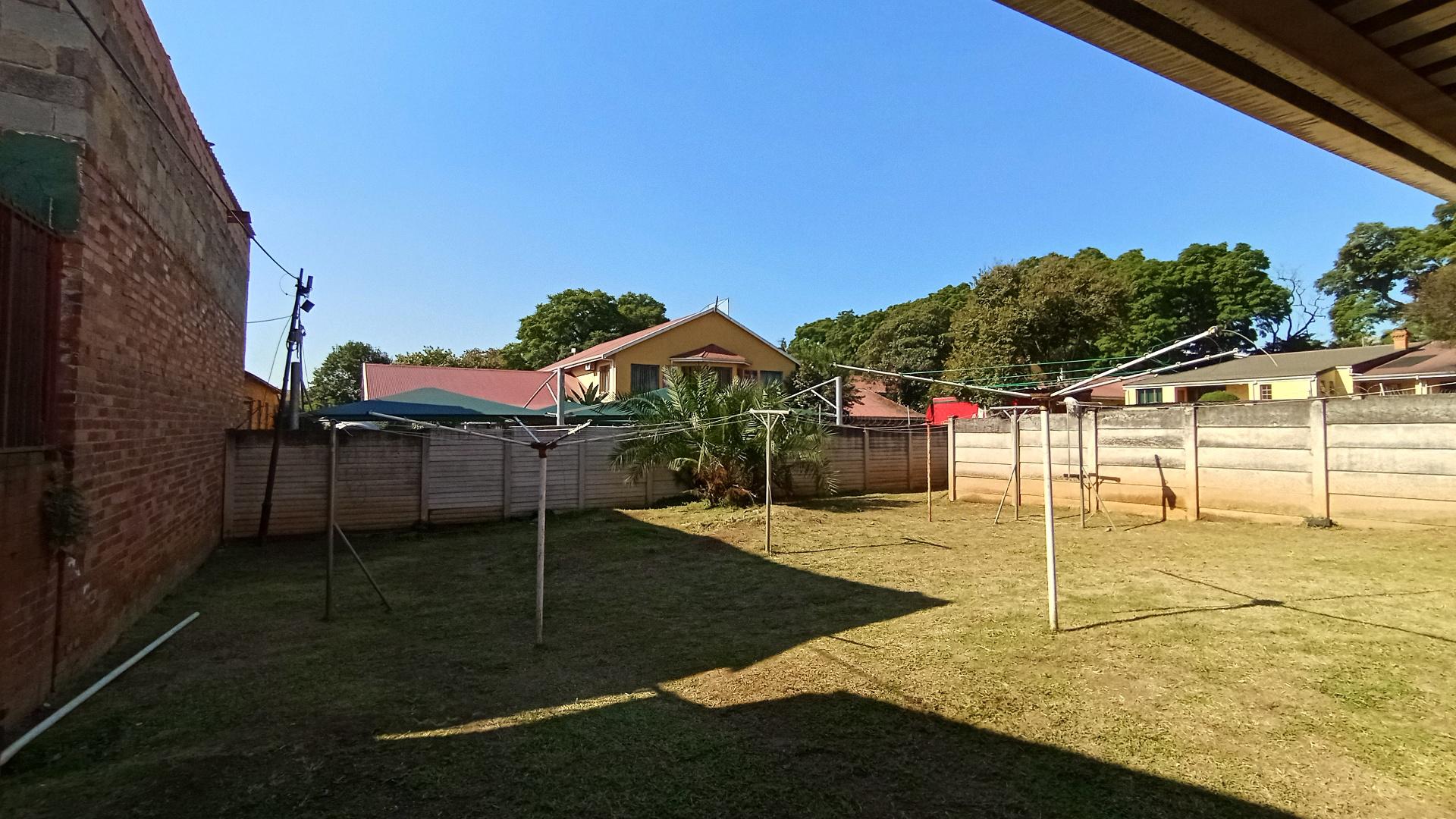 Backyard of property in Pietermaritzburg (KZN)
