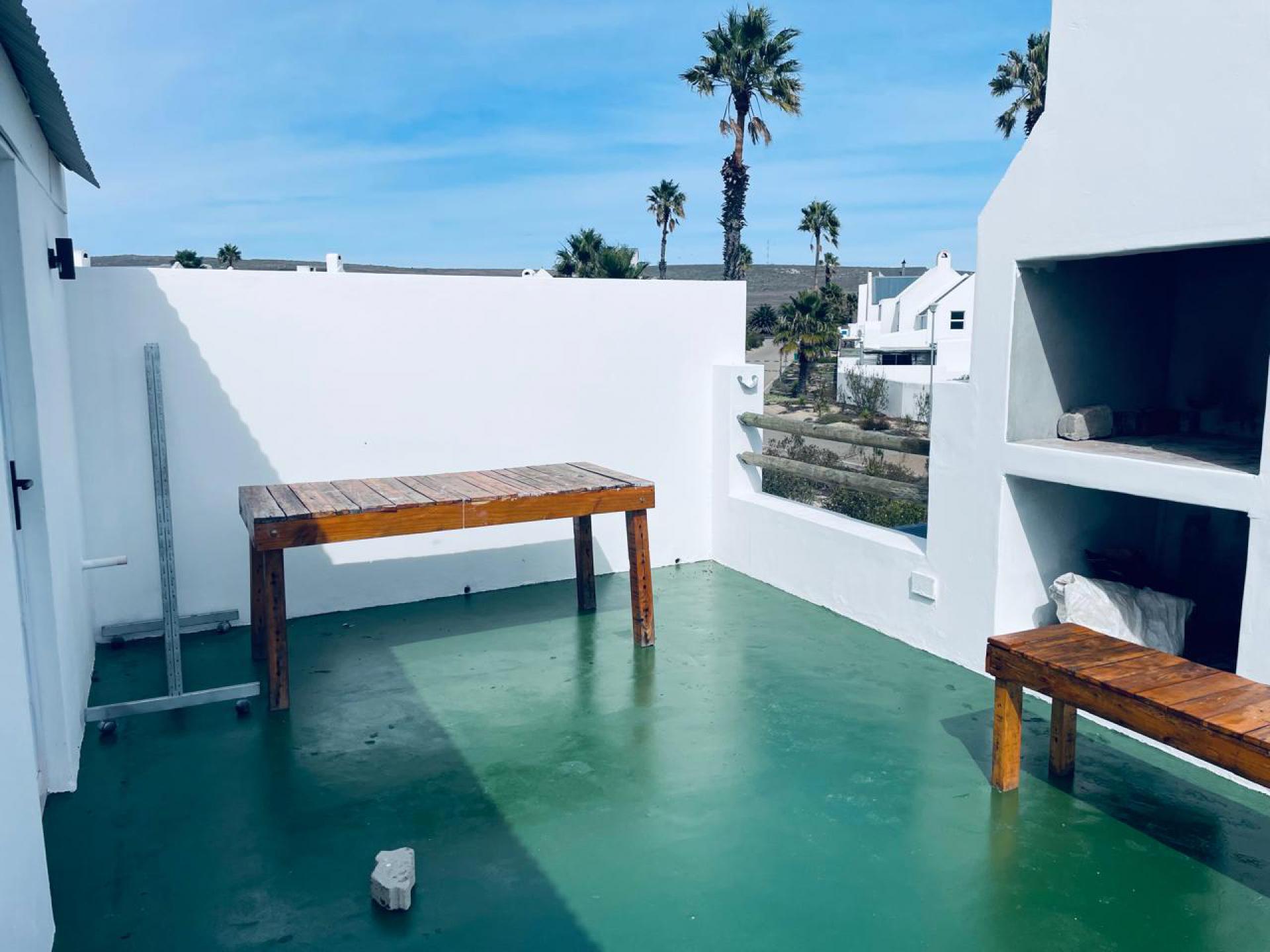Balcony of property in St Helena Bay