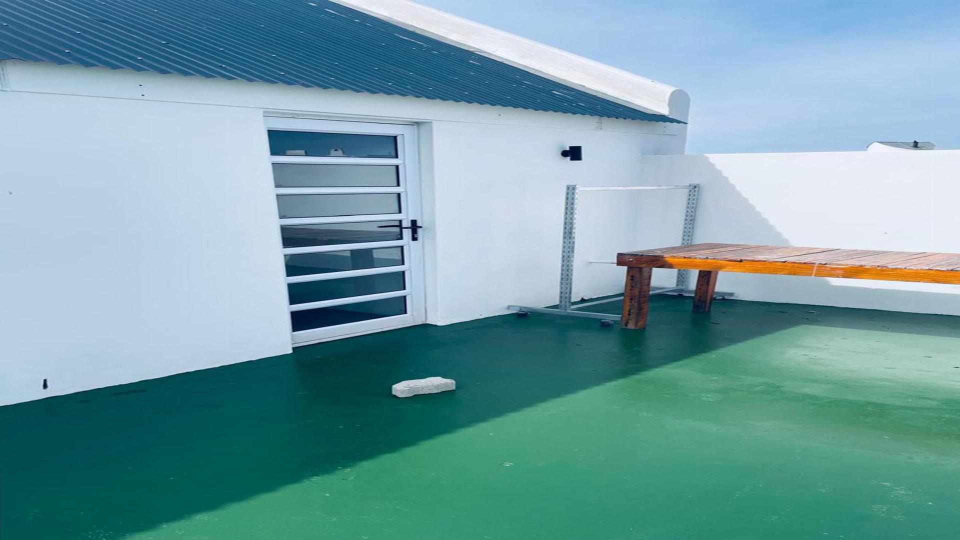 Balcony of property in St Helena Bay