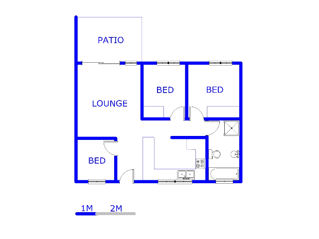 Ground Floor - 64m2 of property for sale in Highveld
