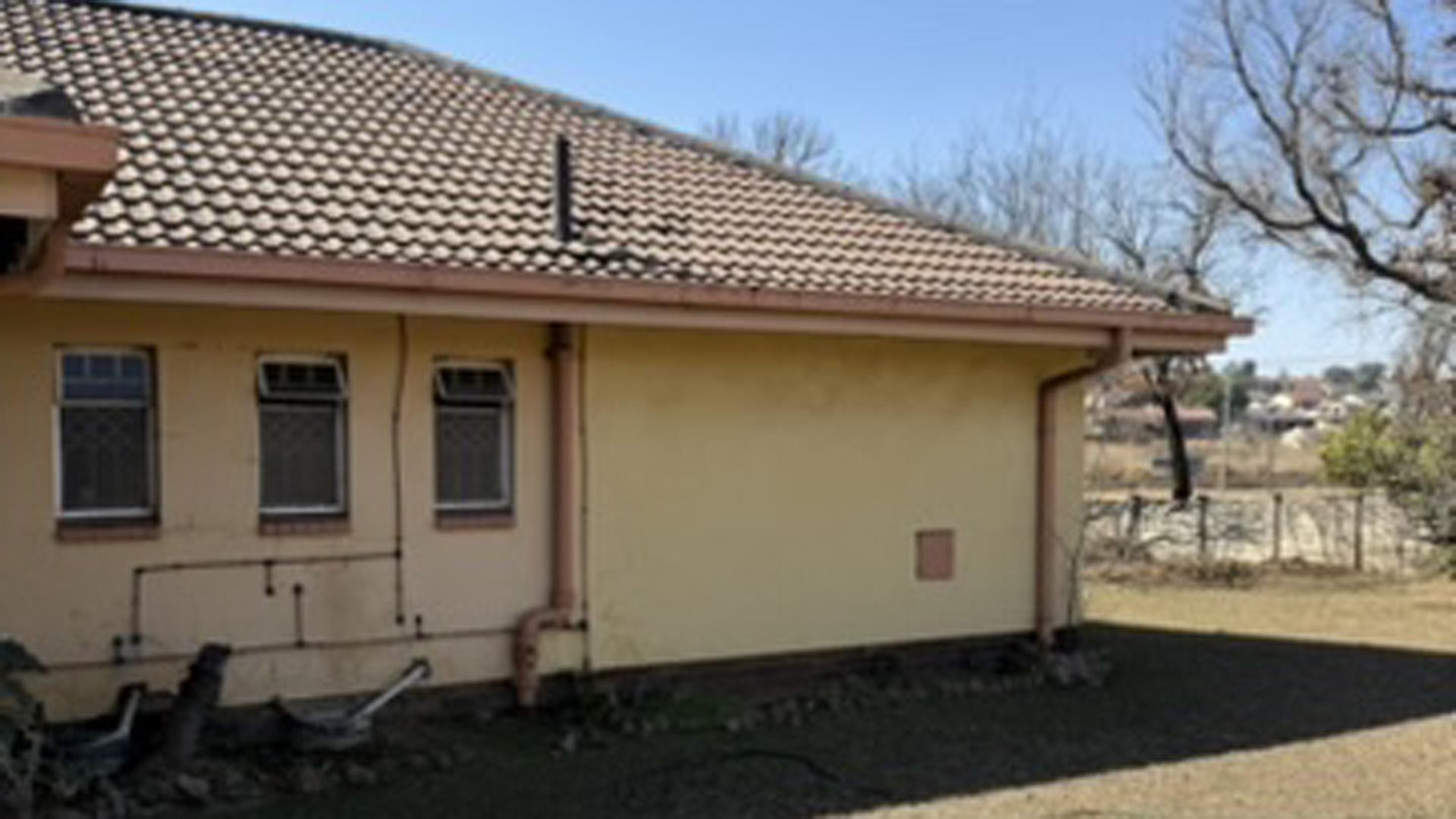 Backyard of property in Duvha Park