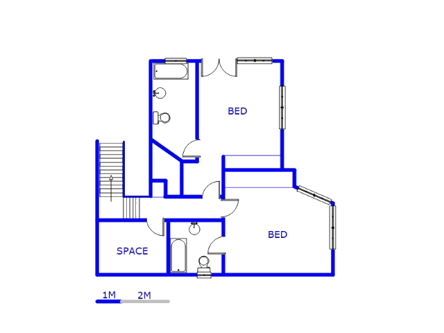 1st Floor - 71m2 of property for sale in Atholl