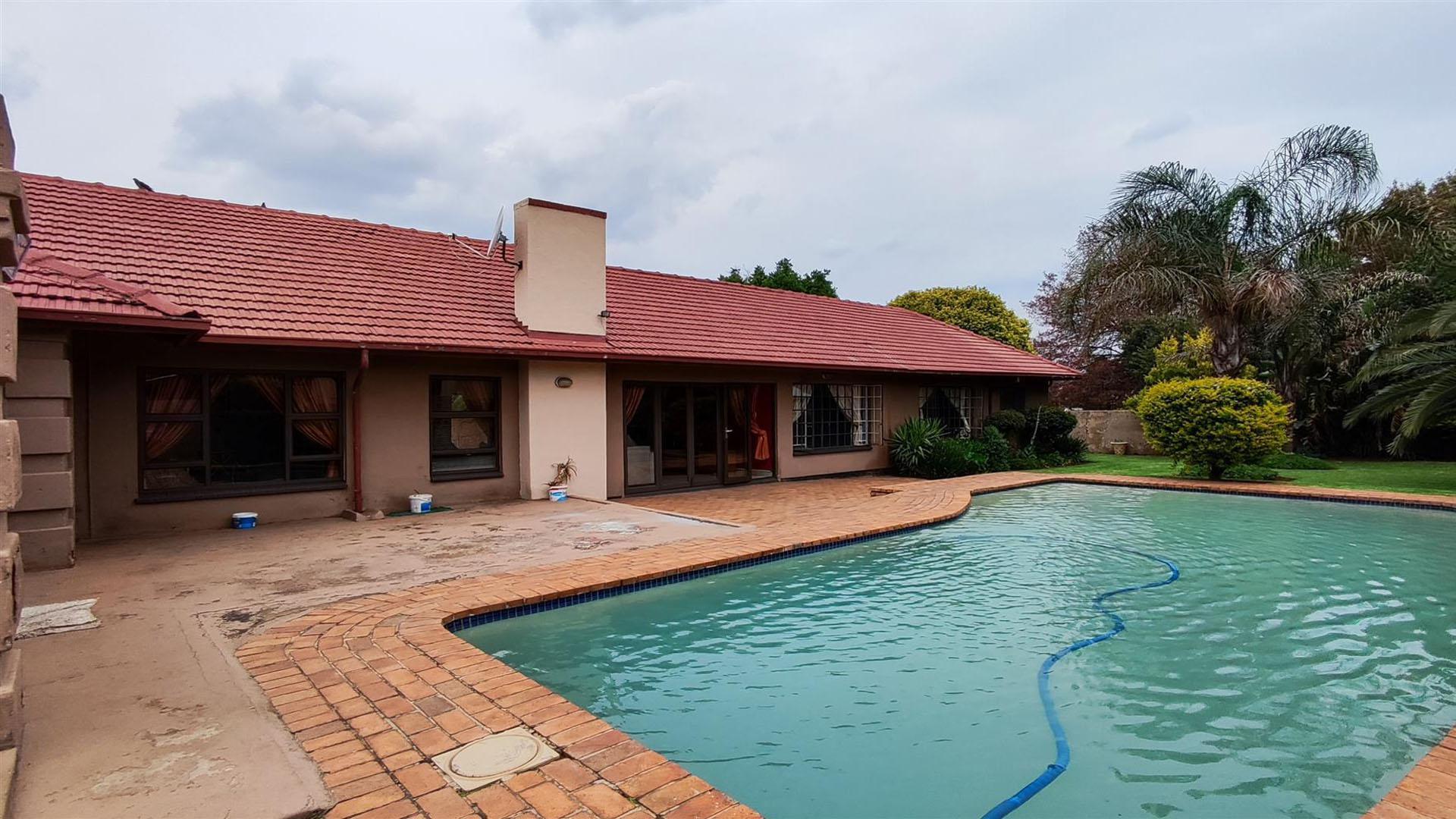 Backyard of property in Albemarle