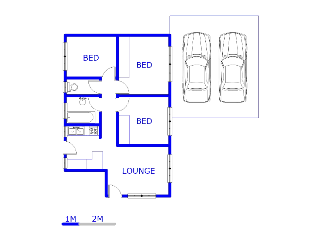 Ground Floor - 90m2 of property for sale in Soshanguve East