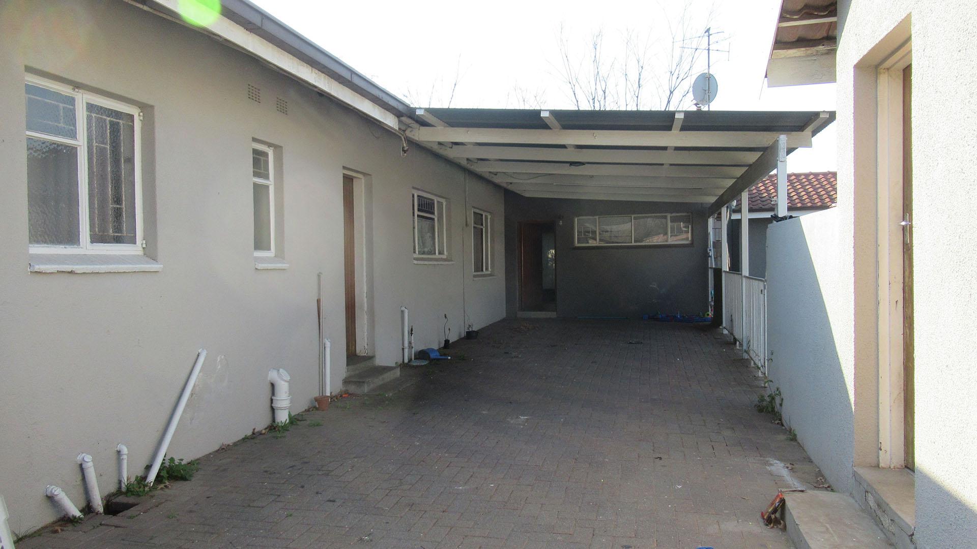 Backyard of property in Sasolburg