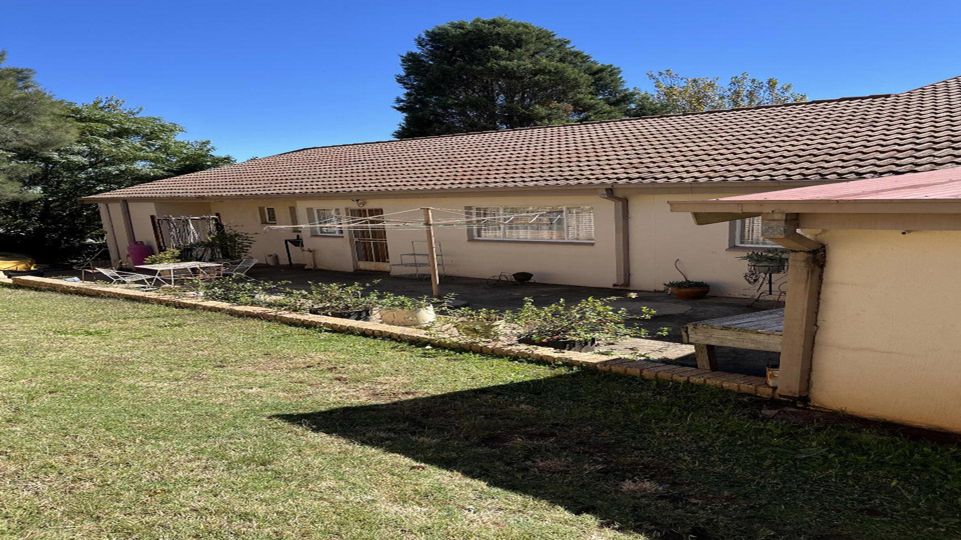 Backyard of property in Frankfort