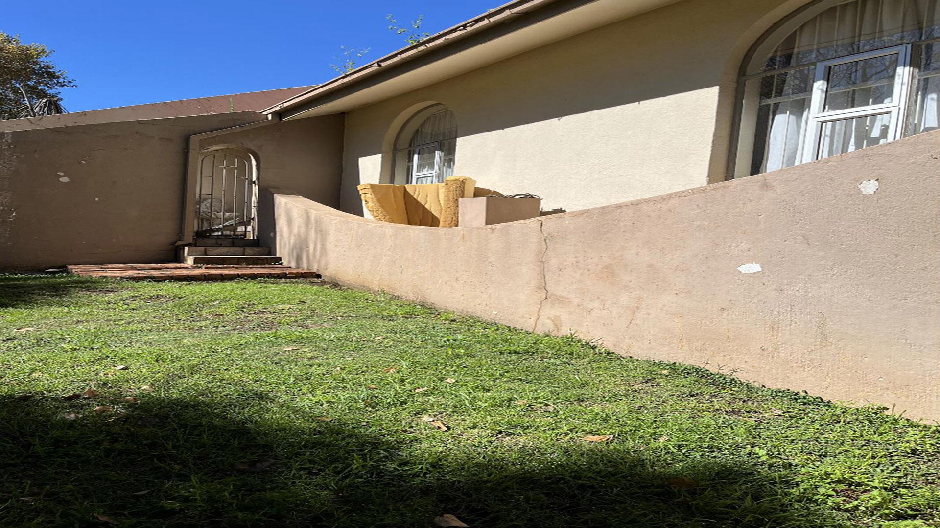 Backyard of property in Frankfort