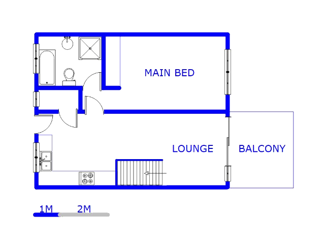 Ground Floor - 62m2 of property for sale in Sandton