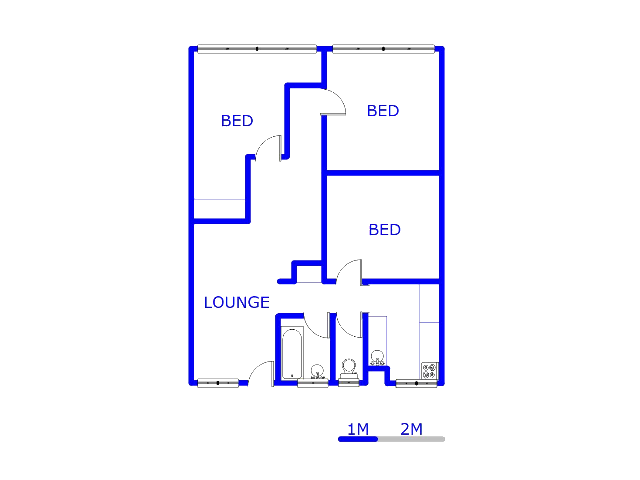 Ground Floor - 75m2 of property for sale in Sunnyside